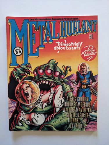 Go to product Métal Hurlant #3 - 1975