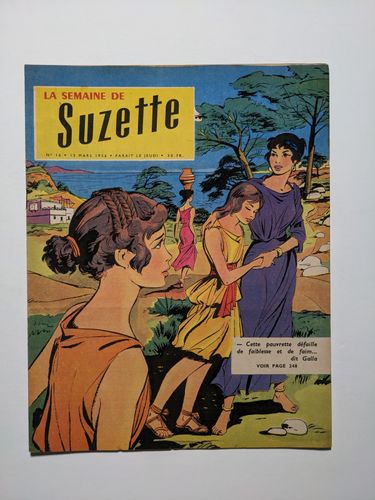 Go to product La Semaine de Suzette #16 - 1956