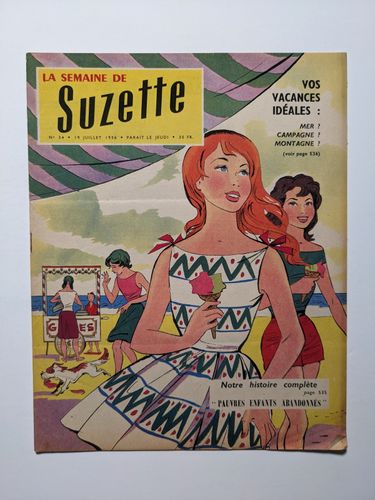 Go to product La Semaine de Suzette #34 - 1956