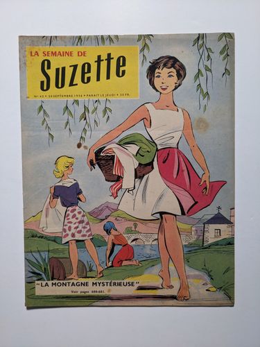 Go to product La Semaine de Suzette #43 (year 1956) - 1956