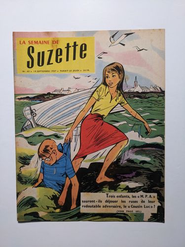 Go to product La Semaine de Suzette #43 (year 1957) - 1957